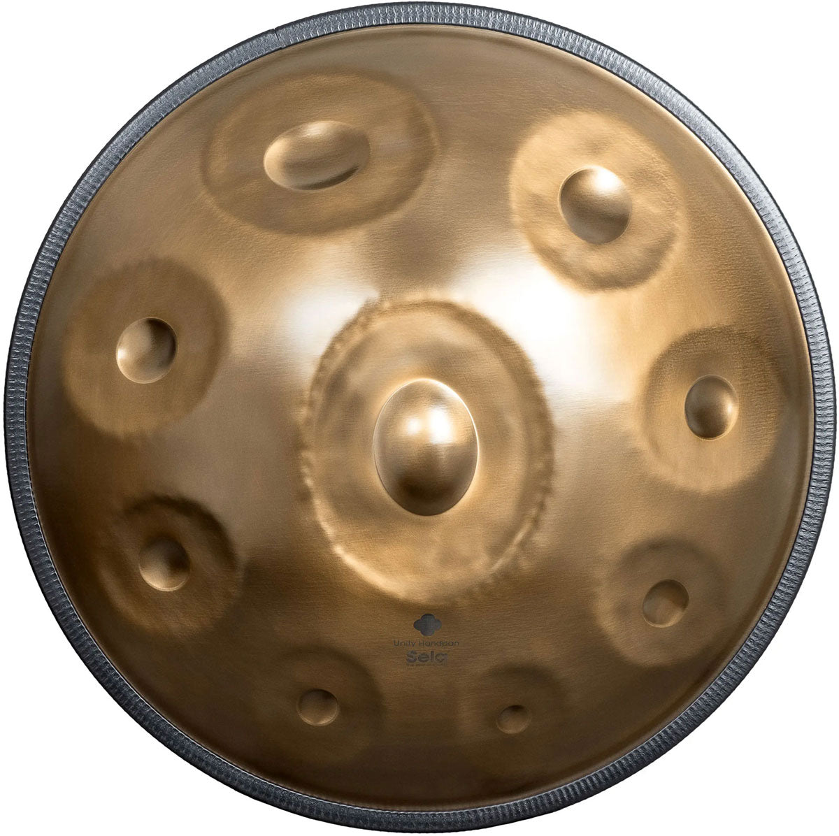 Unity Handpan B2 Amara Acciaio inox (432 Hz; custodia imbottita inclusa)