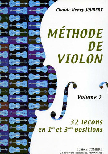 Joubert CLAUDE-henri - Methode De Violon Vol.2