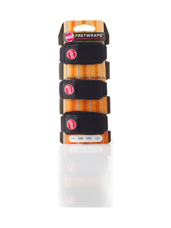 FretWraps Confezione da 3 MTD Nero - Medio