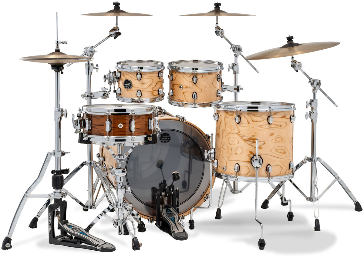 MAPEX SATURN VI SATGE 22" Acero naturale marezzato