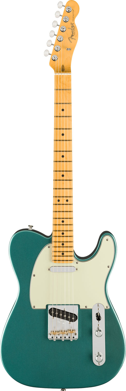 American Professional Classic Telecaster MN Sherwood Green Metallic sbiadito