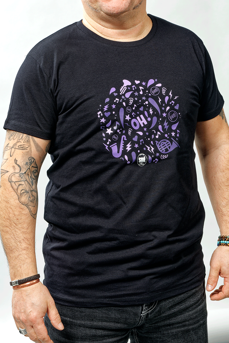 "S" T-shirt Sml Paris "Série Pop"