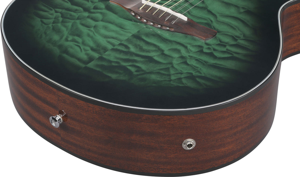 AEWC16QATEH Sunburst smeraldo trasparente
