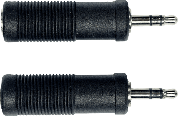 Yellow Cable Adattatore Jack Maschio 3.5 MM Stereo Jack Femmina 6.35 MM - Lotto da 2