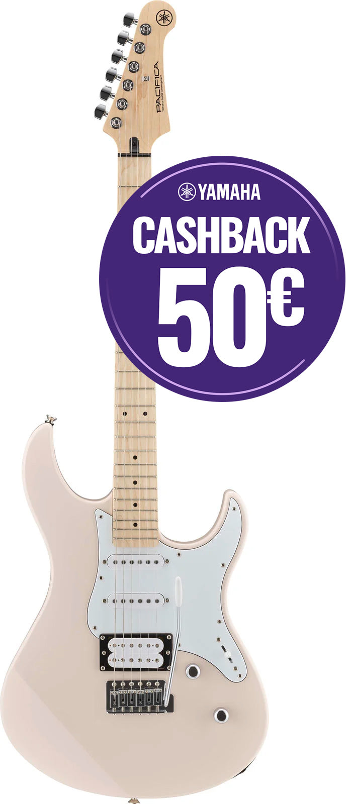 Yamaha Pacifica Pa112Vm Rosa Sonic