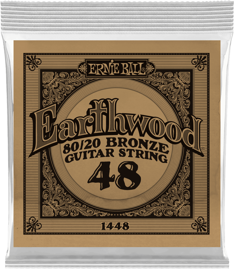 .048 EARTHWOOD 80/20 BRONZE ACOUSTIC GUITAR STRINGS