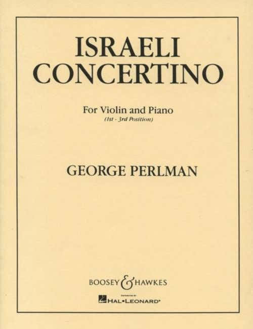 Perlman G. - Concertino israeliano - Violino e pianoforte