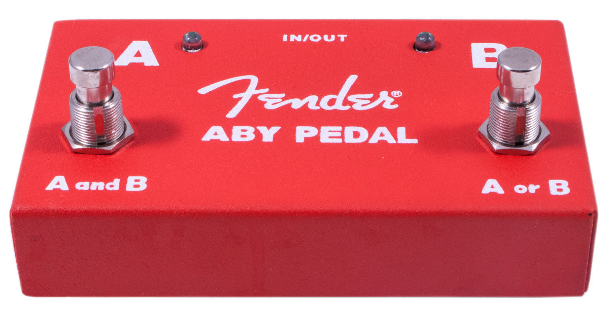 Pedale ABY a 2 interruttori, rosso