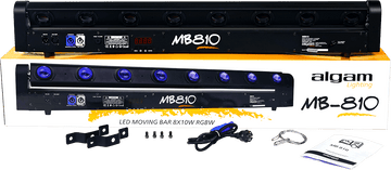 MB 810 - BARRA LED MOTORIZZATA 8 RGBW