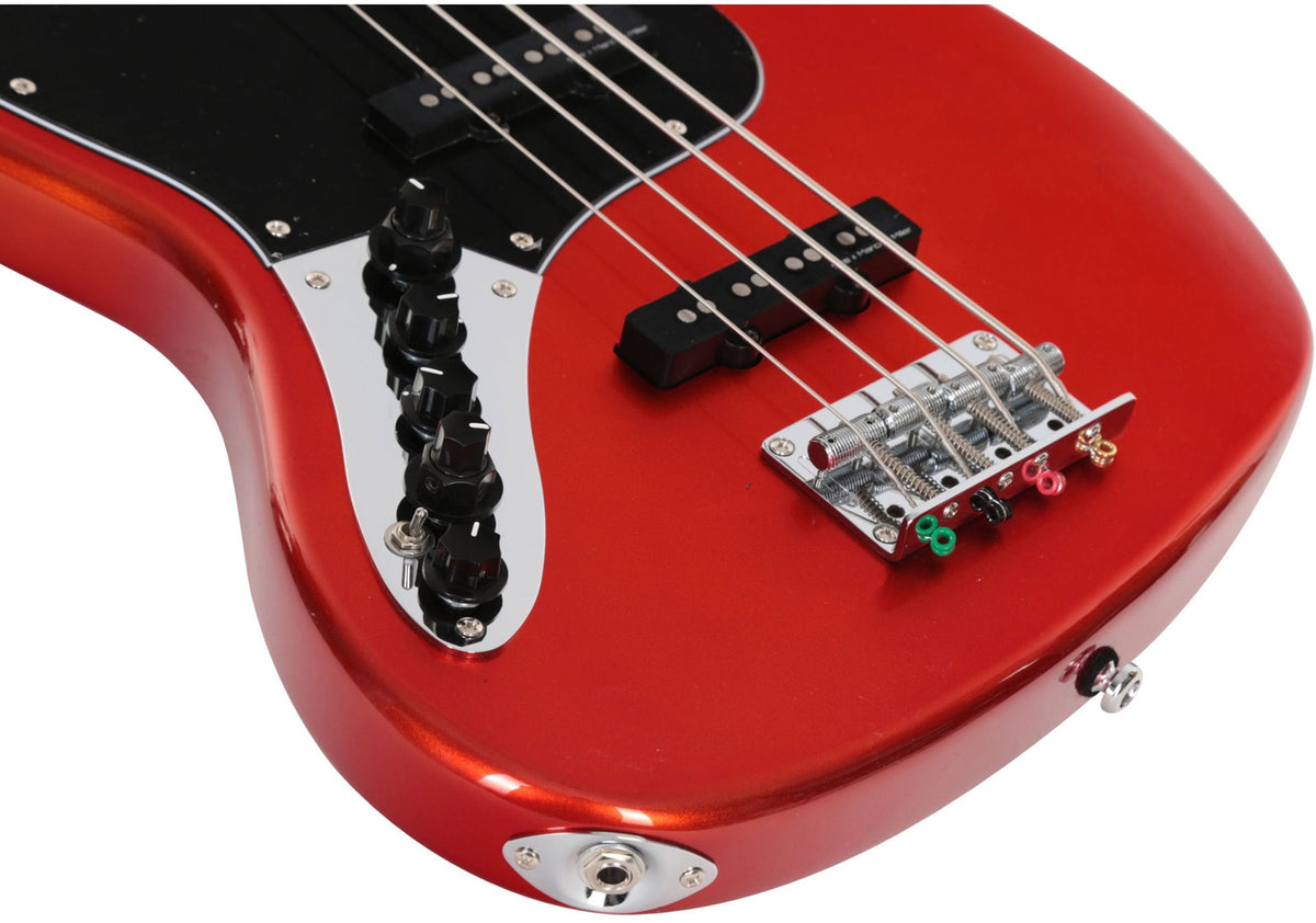 V7 Vintage Alder-4 Lh Bmr Mn Bright Metallic Red