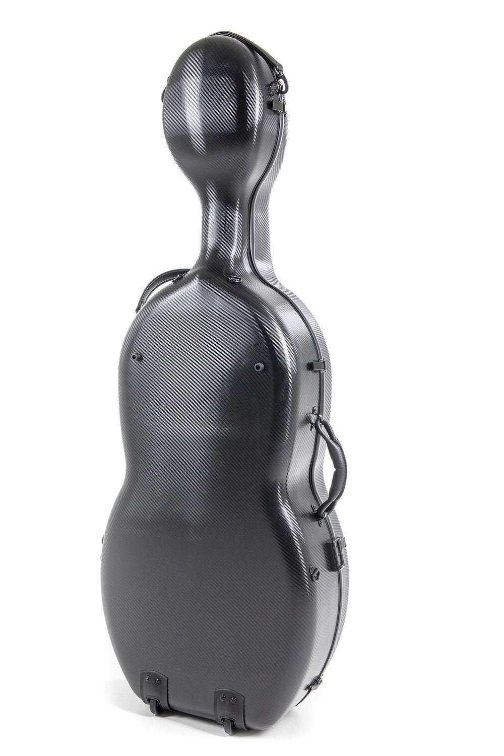CELLO CASE POLYCARBONAT 4.6 4/4 BLACK ROLLY