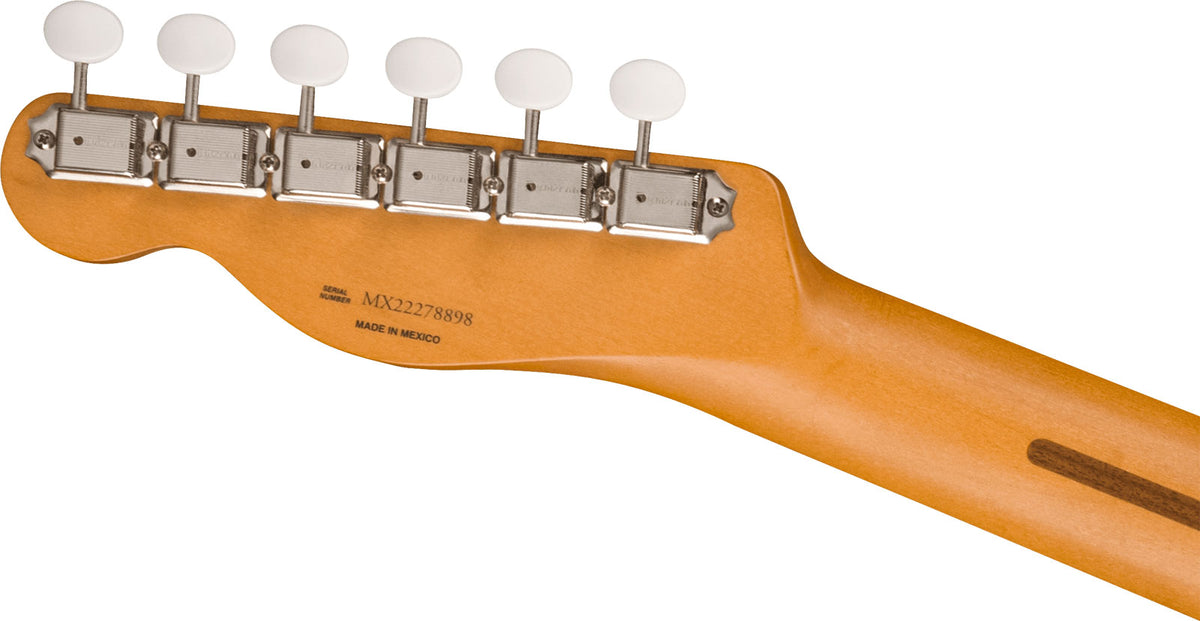 Telecaster Gold Foil EBO Sfumatura rosso mela candita