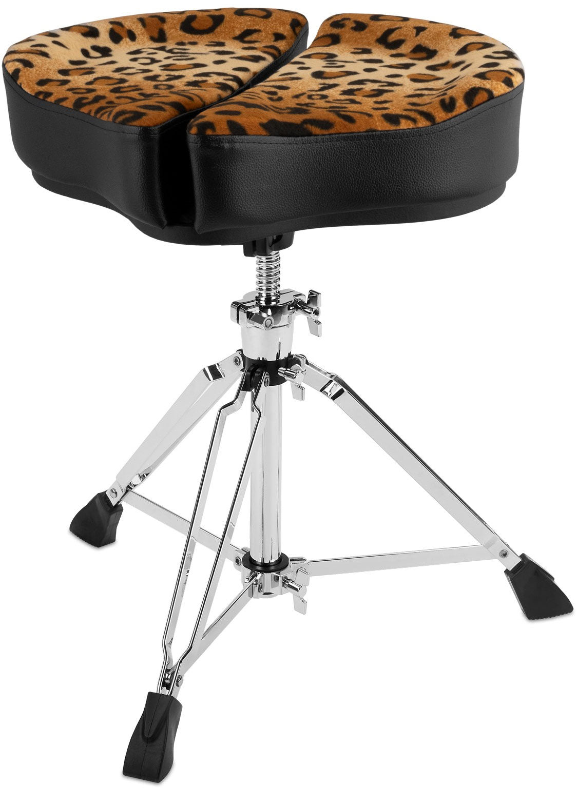 SPG-LEP-3 Sgabello Per Batteria Spinal-G Leopardo - Base A 3 Gambe