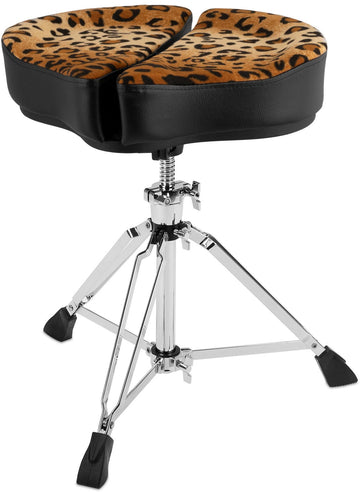 SPG-LEP-3 Sgabello Per Batteria Spinal-G Leopardo - Base A 3 Gambe