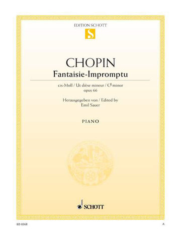 Chopin - FANTAISIE-impromptu Do Diesis Minore Op. 66 (posth.) - Pianoforte