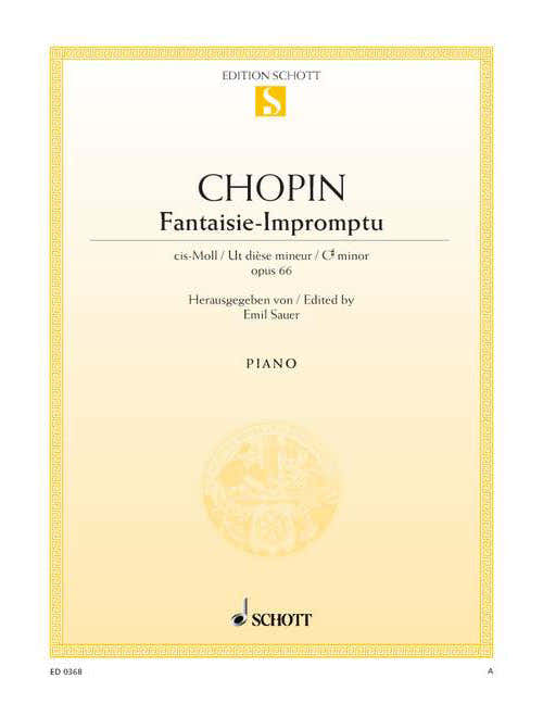 Chopin - FANTAISIE-impromptu Do Diesis Minore Op. 66 (posth.) - Pianoforte