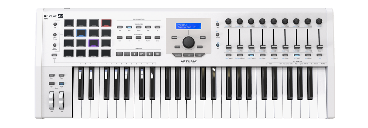 Keylab 49 MKII Bianco