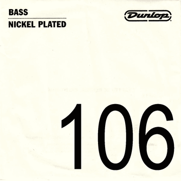 NICKEL THREADED BASS STRING .106