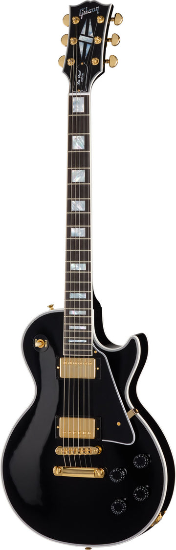 Les Paul Custom Scala lunga Ebano Moderno