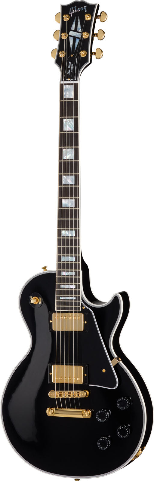 Les Paul Custom Scala lunga Ebano Moderno