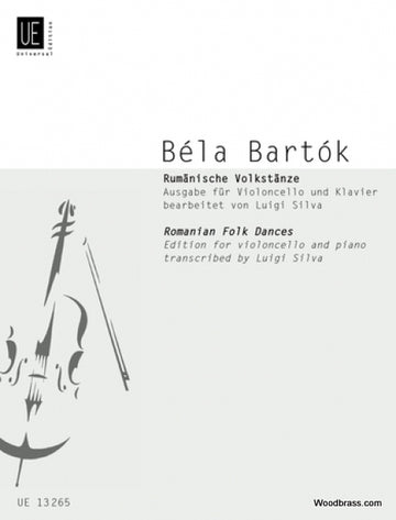 BARTOK BELA - RUMäNISCHE VOLKSTäNZE FüR STREICHORCHESTER - VIOLONCELLO / PIANOFORTE
