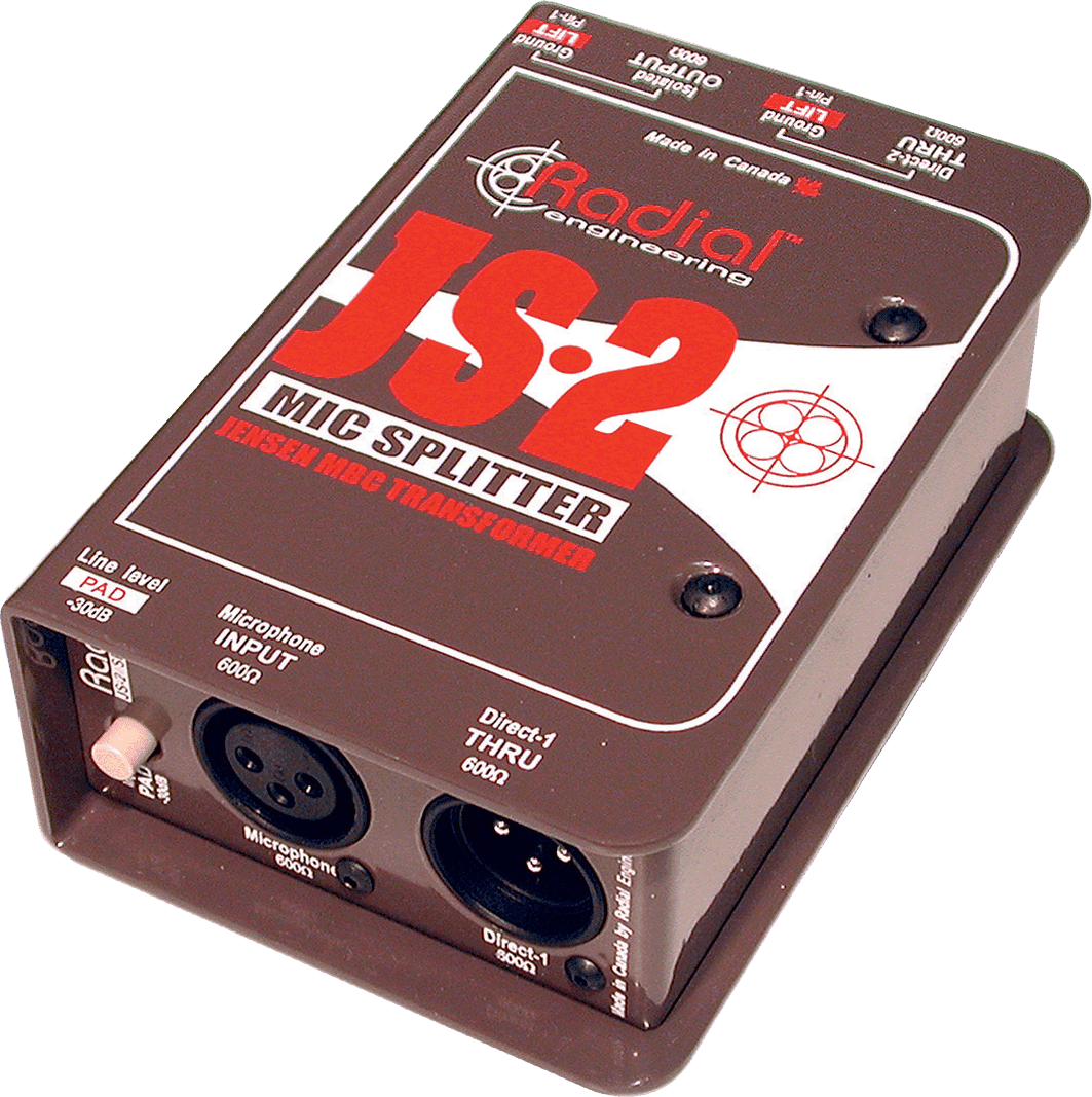 JS2 Splitter 1 ingresso / 2 uscite