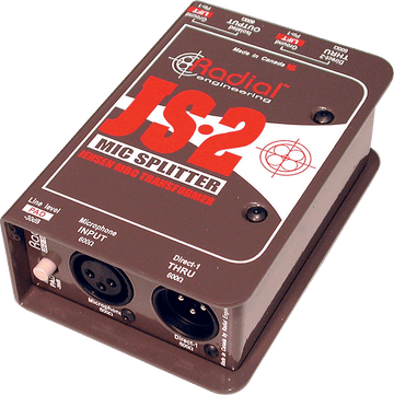 JS2 Splitter 1 ingresso / 2 uscite