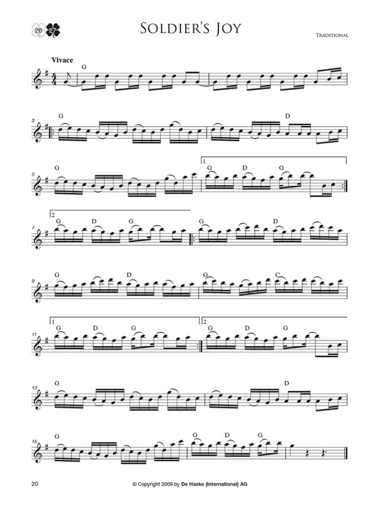 Irish Melodies Flauto Dolce Contralto - Johow