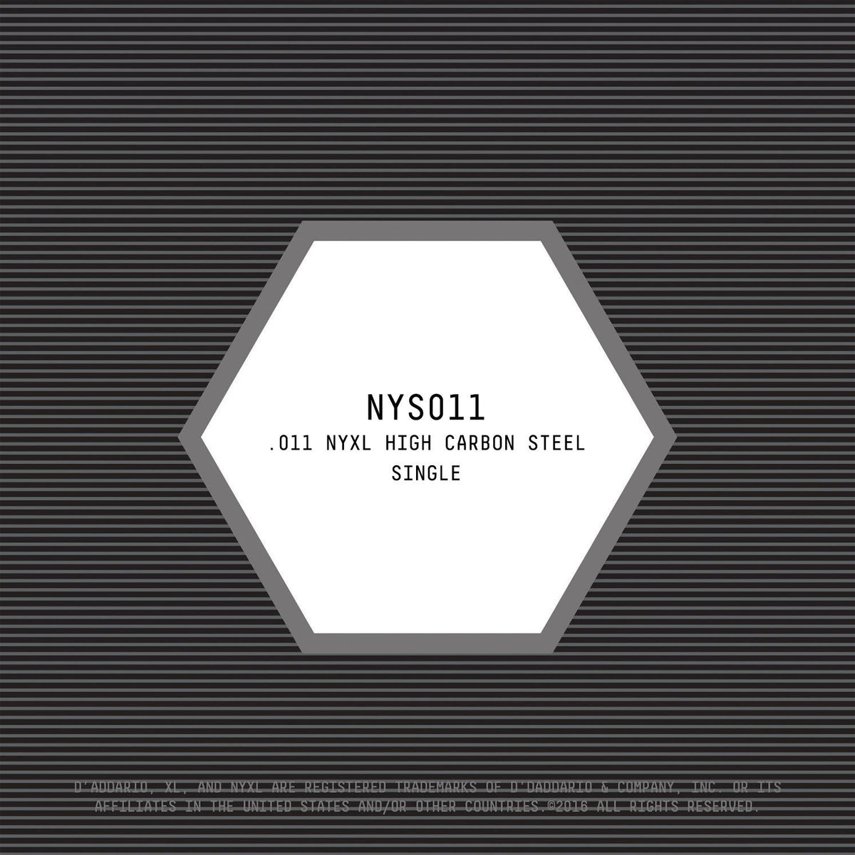 STRING ONLY FOR GUITAR NYS011 PURE STEEL.011