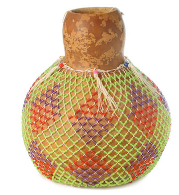 Y-CH006 - SHEKERE XEQUERE - CALABASH 40CM - PERLINE