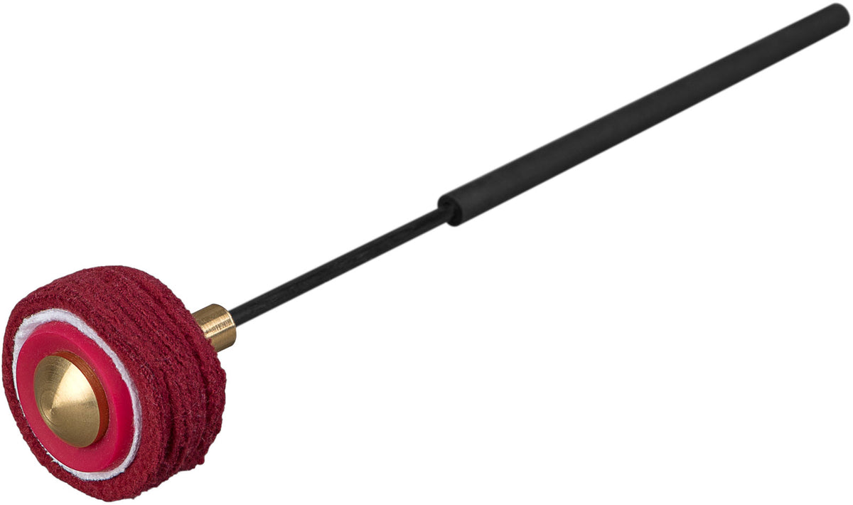 Gong Mallet Vikrampal Fine Touch Overtones - Burgundy