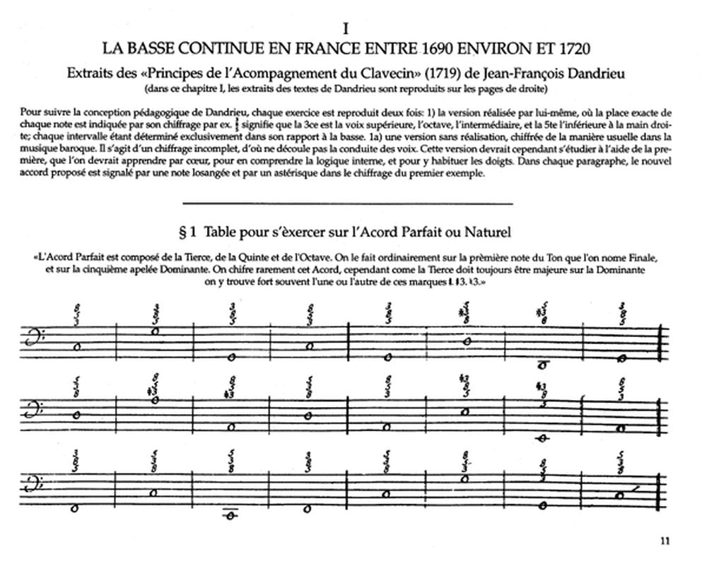 CHRISTENSEN J.B. - LES FONDEMENTS DE LA BASSE CONTINUE AU XVIIIE SIECLE - CLAVECIN