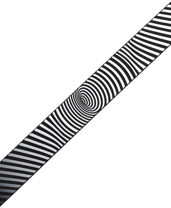 Optical Illusion - Nero e Bianco estremità nere