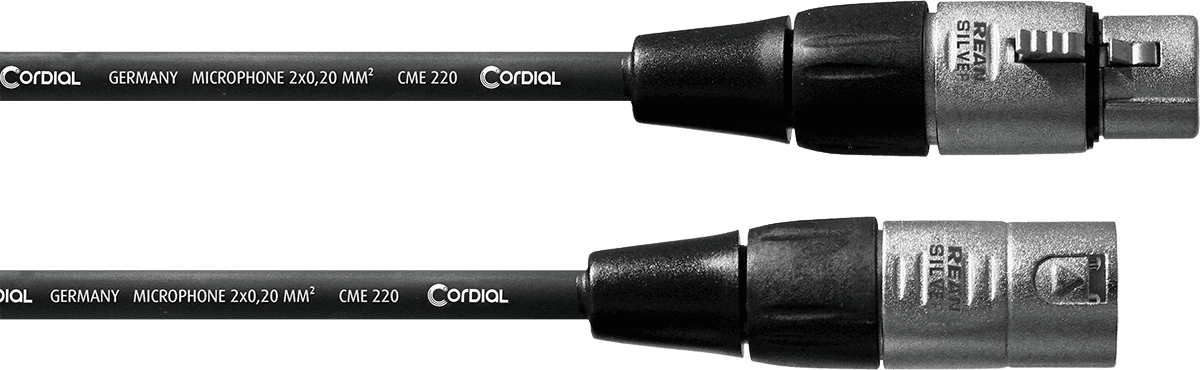 Cavo Microfonico XLR 2,5 M
