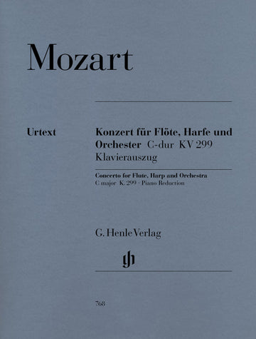Mozart W.A. - Concerto in Do maggiore Kv 299 Flauto Arpa e Pianoforte