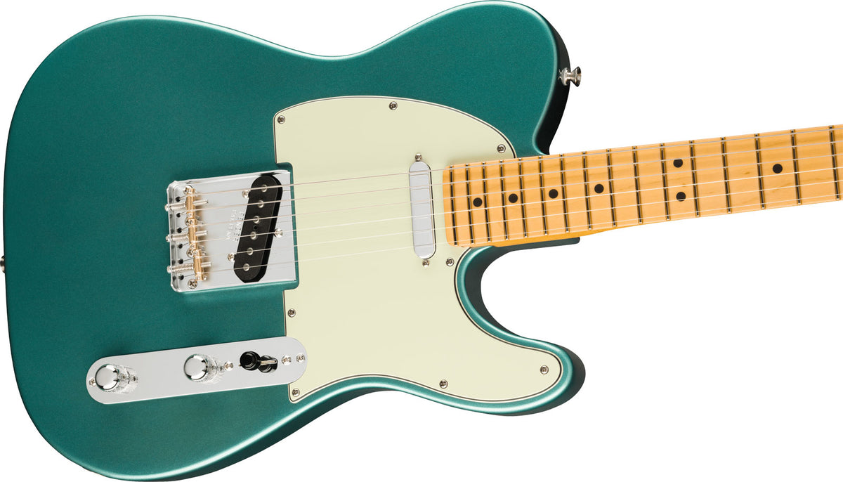 American Professional Classic Telecaster MN Sherwood Green Metallic sbiadito