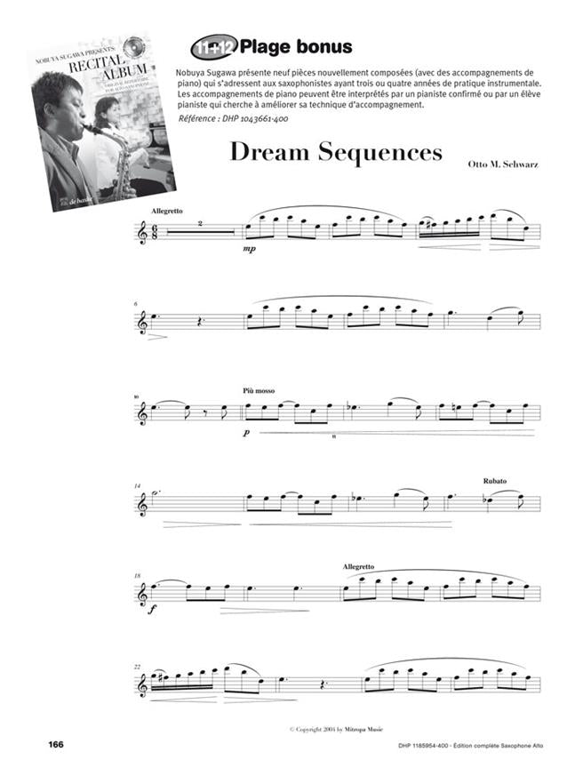 Écouter Lire Et Jouer Edizione Completa Sassofono Contralto