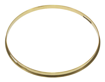 HSFB23-14SRA - CERCHIO DI OTTONE GREZZO 14" CORDIERA 2.3MM SOLO FLANGIA