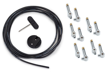 SET SOLDERLESS - 10 JACK CABLE 3 M 1 CUTTER 1 KEY - CAB-PW-SET-CR