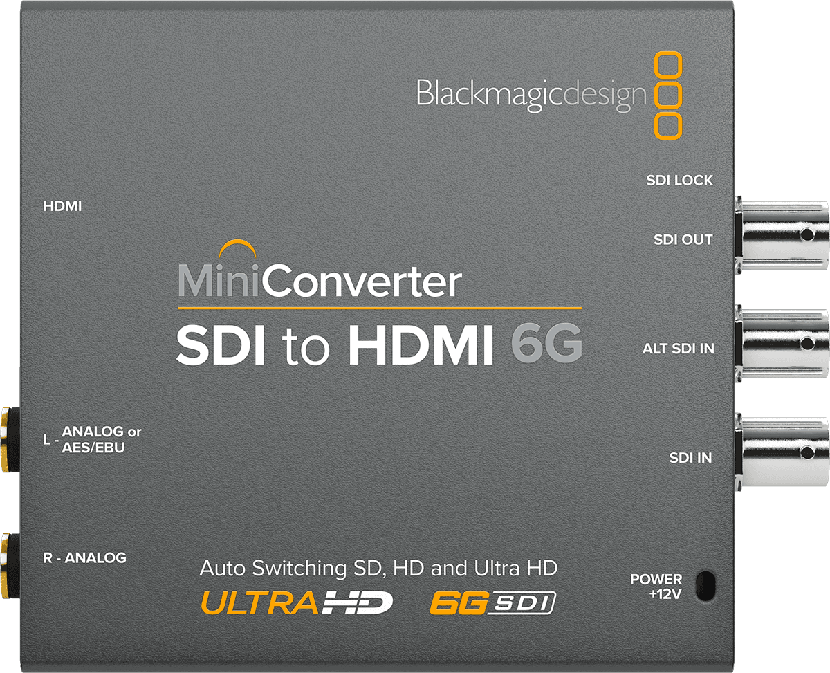 Mini convertitore - SDI a HDMI 6G