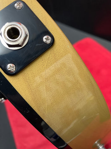 Les Paul Standard 50s Top in mogano Tv Yellow Stock B