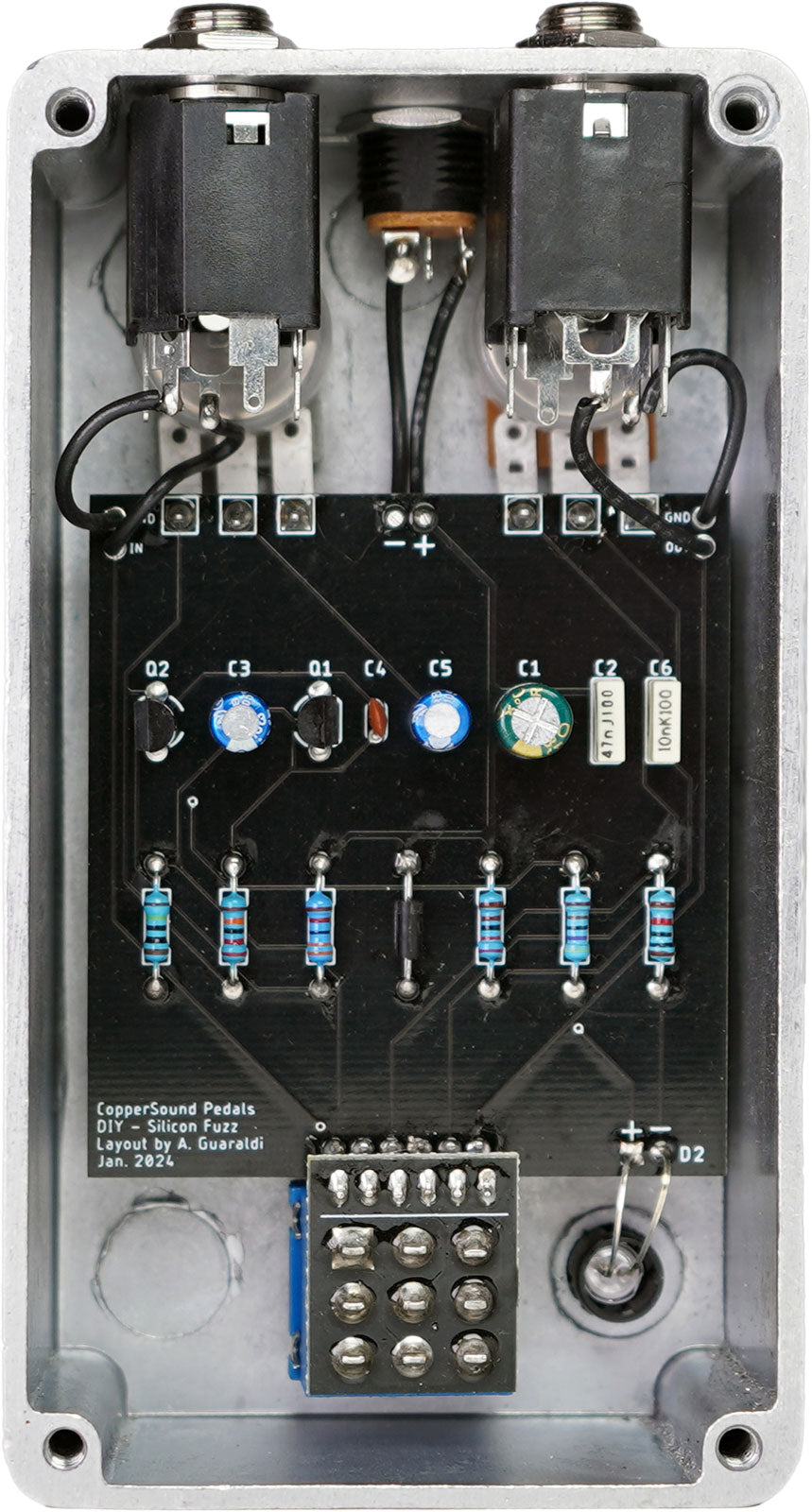 Cir-Kit sacchetto di componenti Fuzz al silicio
