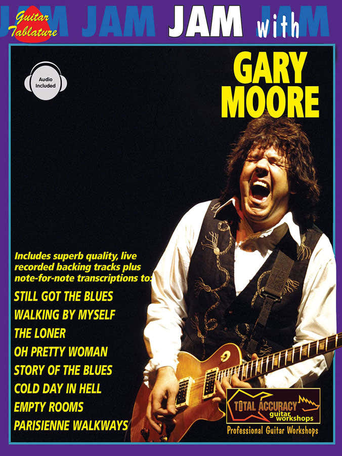 Moore Gary - Jam With + Audio - Tablatura per chitarra