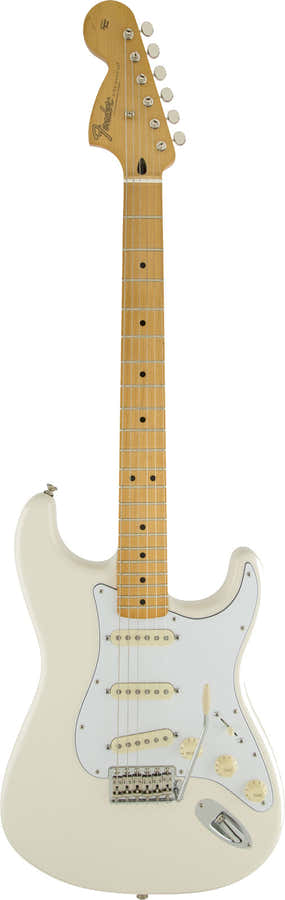 Stratocaster firmata da Jimi Hendrix MN Bianco olimpico