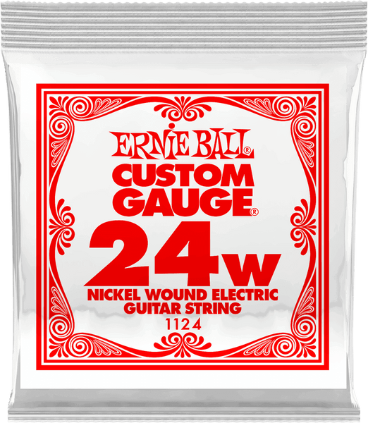 Ernie Ball .024 NICKEL WOUND ELECTRIC GUITAR STRINGS