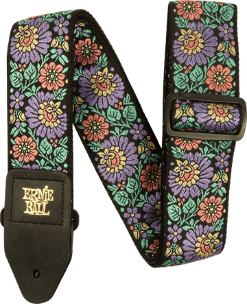 Tracolla in jacquard Evening Bloom