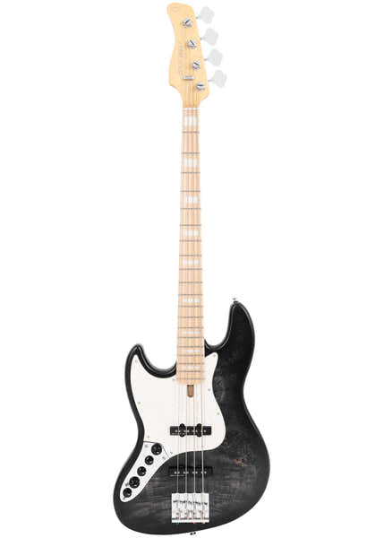 Er V7 Swamp Ash Reissue-4 Lh Tbk.S Nero Trasparente