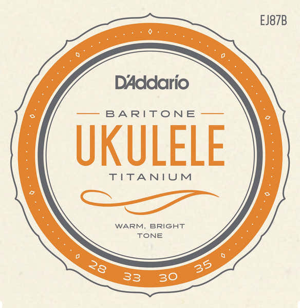 EJ87b Titanio Ukulele Corde Baritono