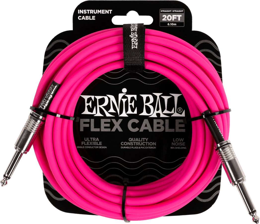 Cavi per Strumento Flex Jack/jack 6M Rosa