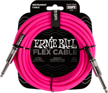 Cavi per Strumento Flex Jack/jack 6M Rosa
